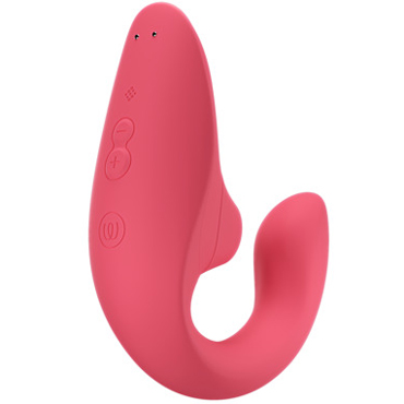 Womanizer Blend, розовый, Вибромассажер для двойной стимуляции и другие товары Womanizer с фото