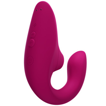 Womanizer Blend, малиновый, Вибромассажер для двойной стимуляции и другие товары Womanizer с фото