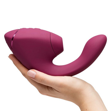 Новинка раздела Секс игрушки - Бесконтактный клиторальный стимулятор Womanizer Next Duo, розовый