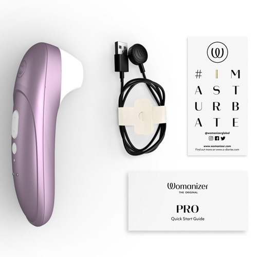 Бесконтактный клиторальный стимулятор Womanizer Pro, сиреневый,  и другие товары Womanizer с фото