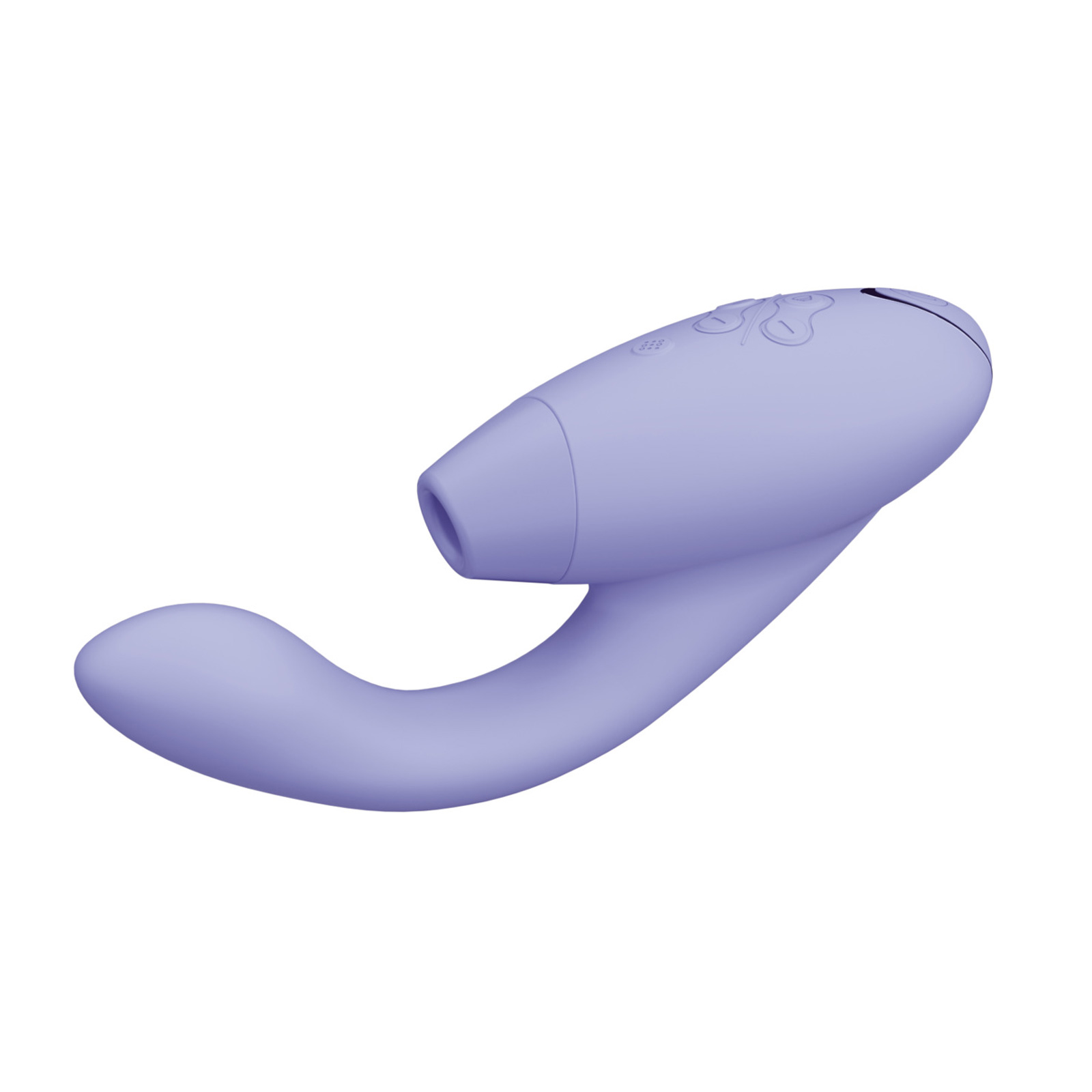Womanizer Duo 2, лиловый - Игрушка для двойной стимуляции с технологией Pleasure Air - купить в секс шопе