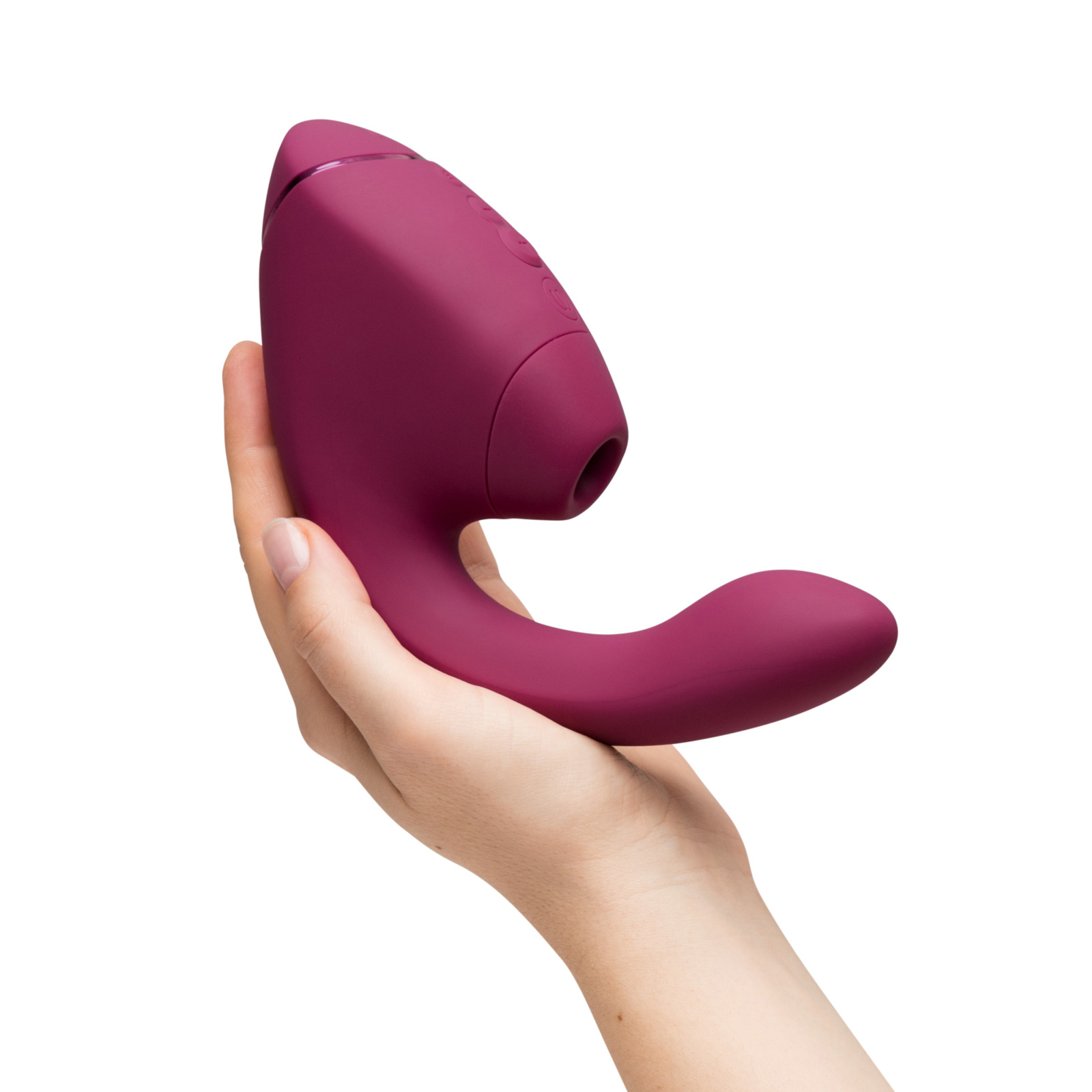 Бесконтактный клиторальный стимулятор Womanizer Next Duo, розовый — фото 5