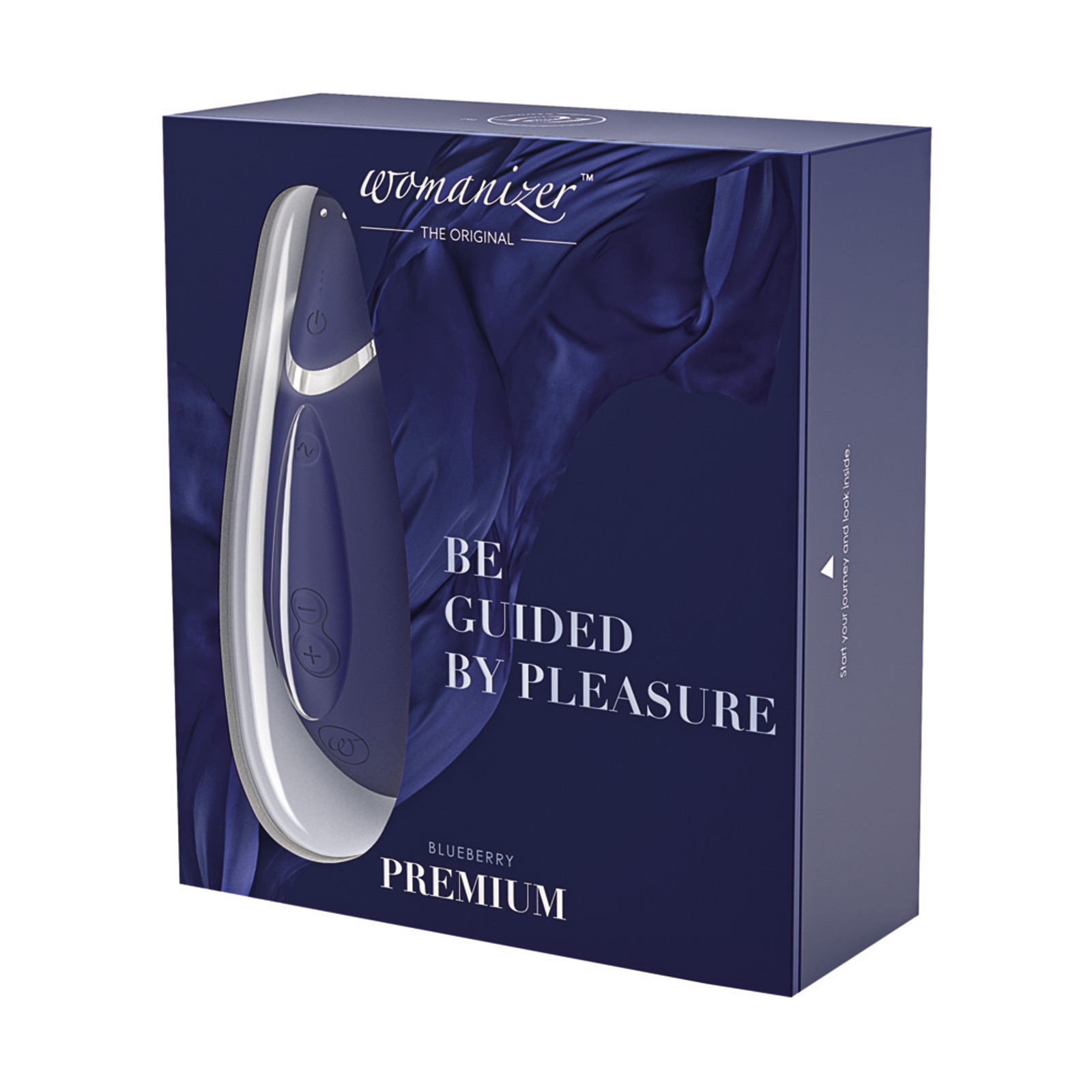 Womanizer Premium, синий - подробные фото в секс шопе Condom-Shop