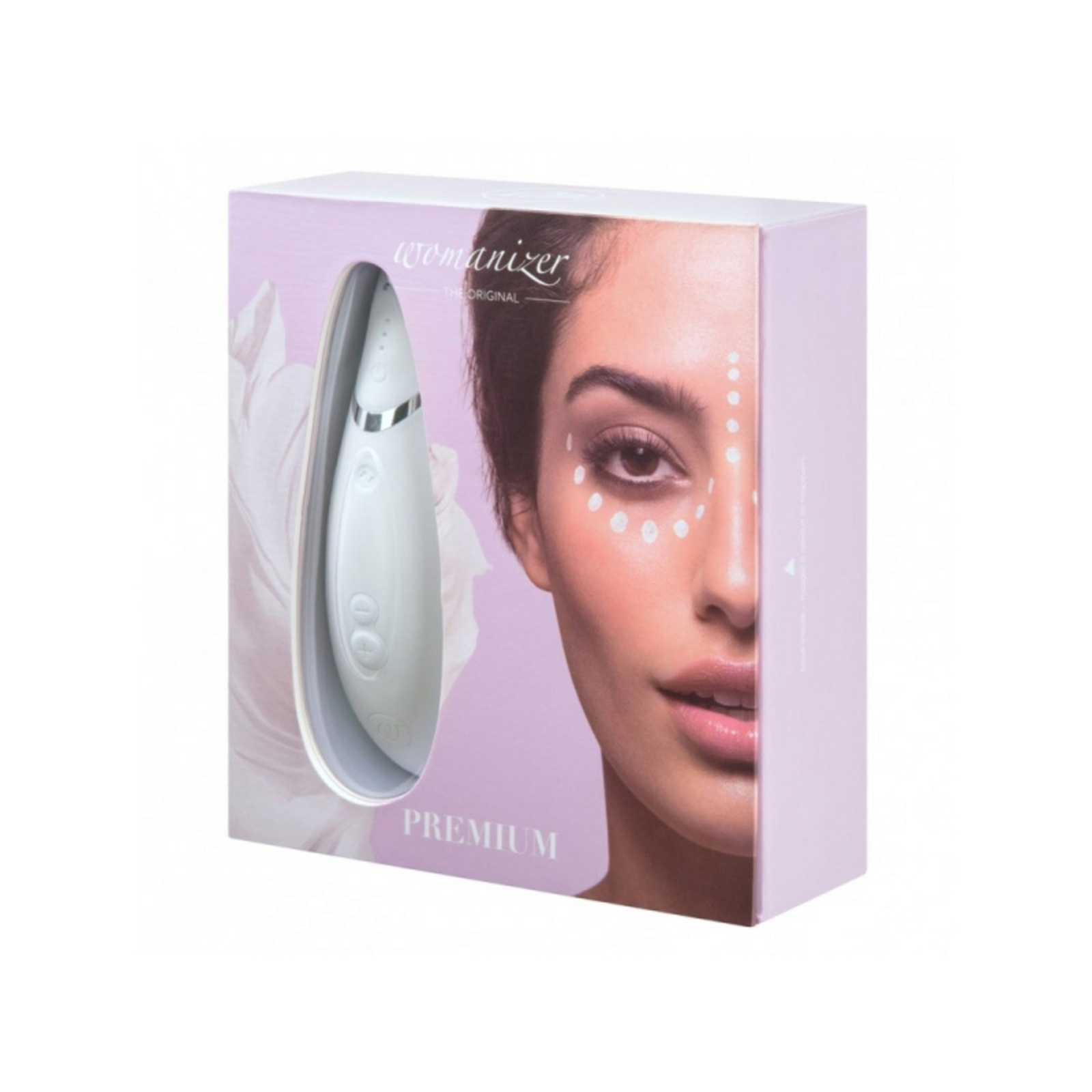 Womanizer Premium, белый - подробные фото в секс шопе Condom-Shop