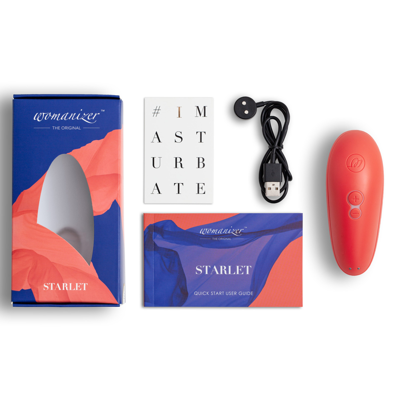 Womanizer Starlet 2, коралловый - подробные фото в секс шопе Condom-Shop
