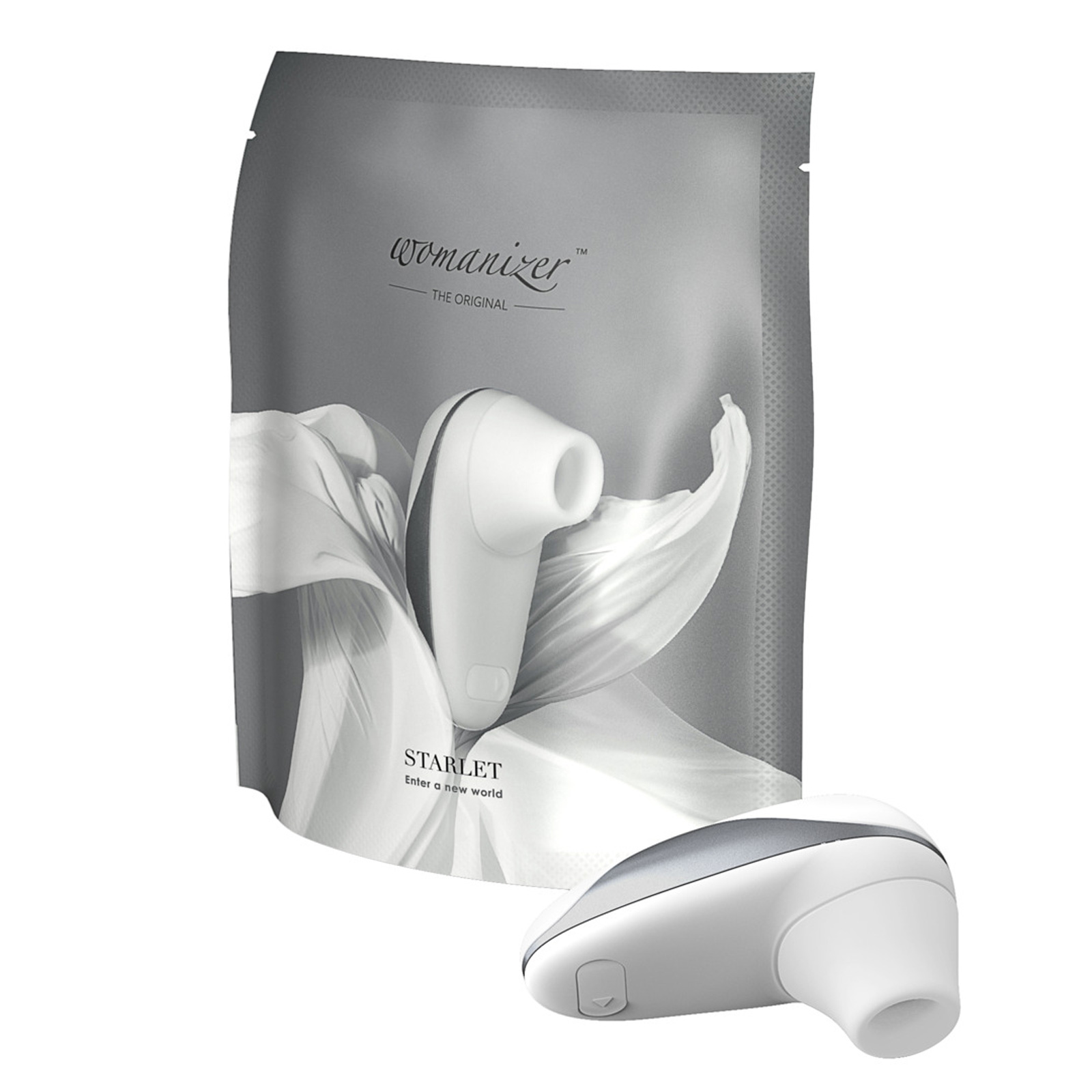Womanizer Starlet, белый, Бесконтактный клиторальный стимулятор