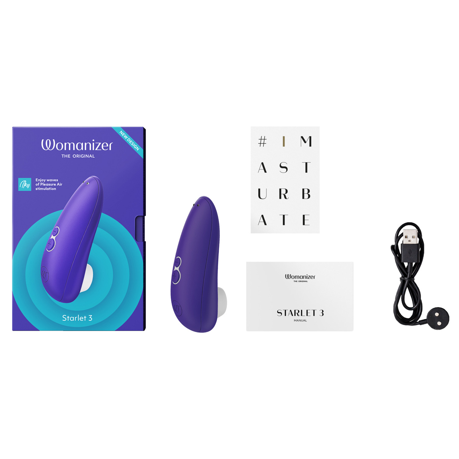 Womanizer Starlet 3, индиго - подробные фото в секс шопе Condom-Shop