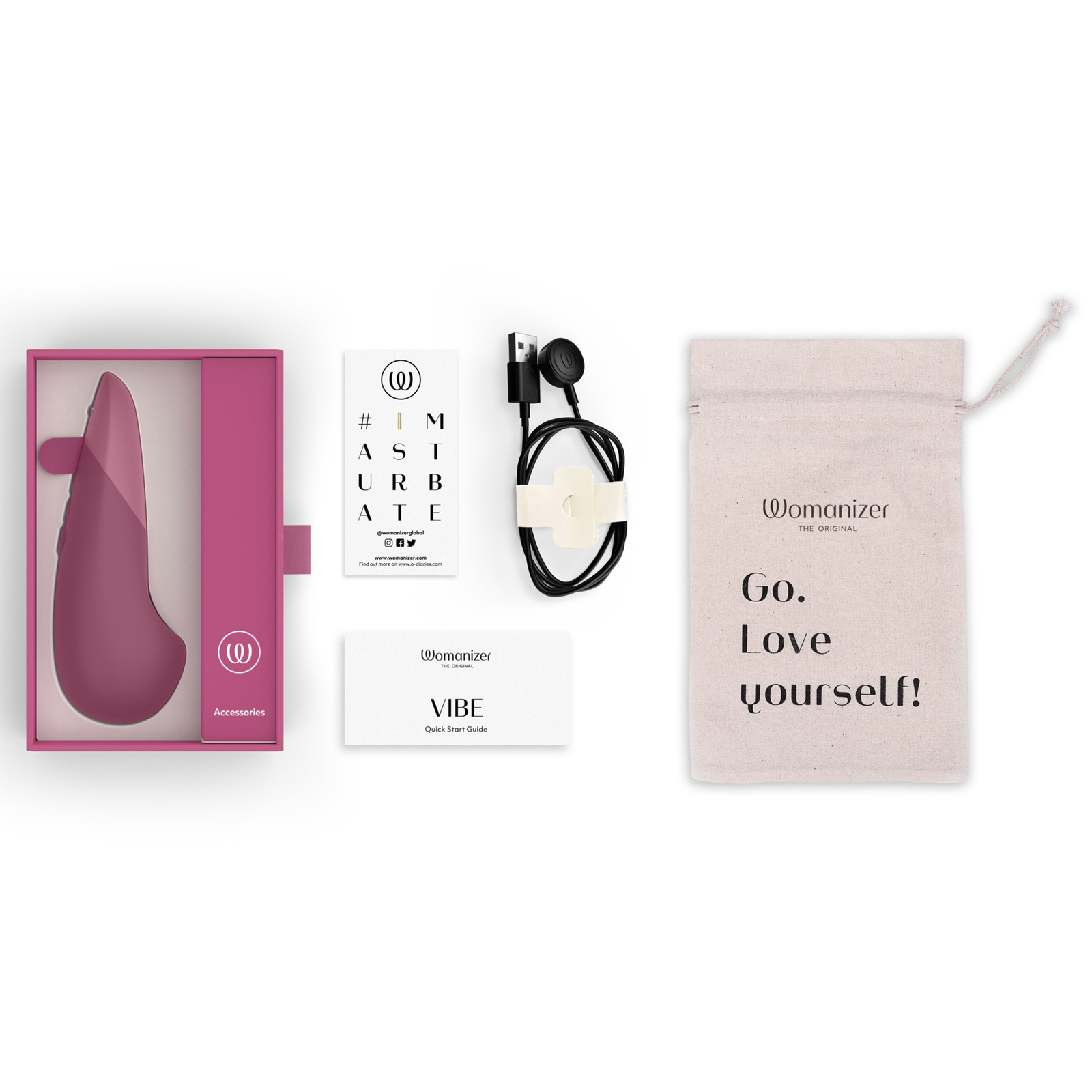 Womanizer Vibe, темно-розовый - фото 11