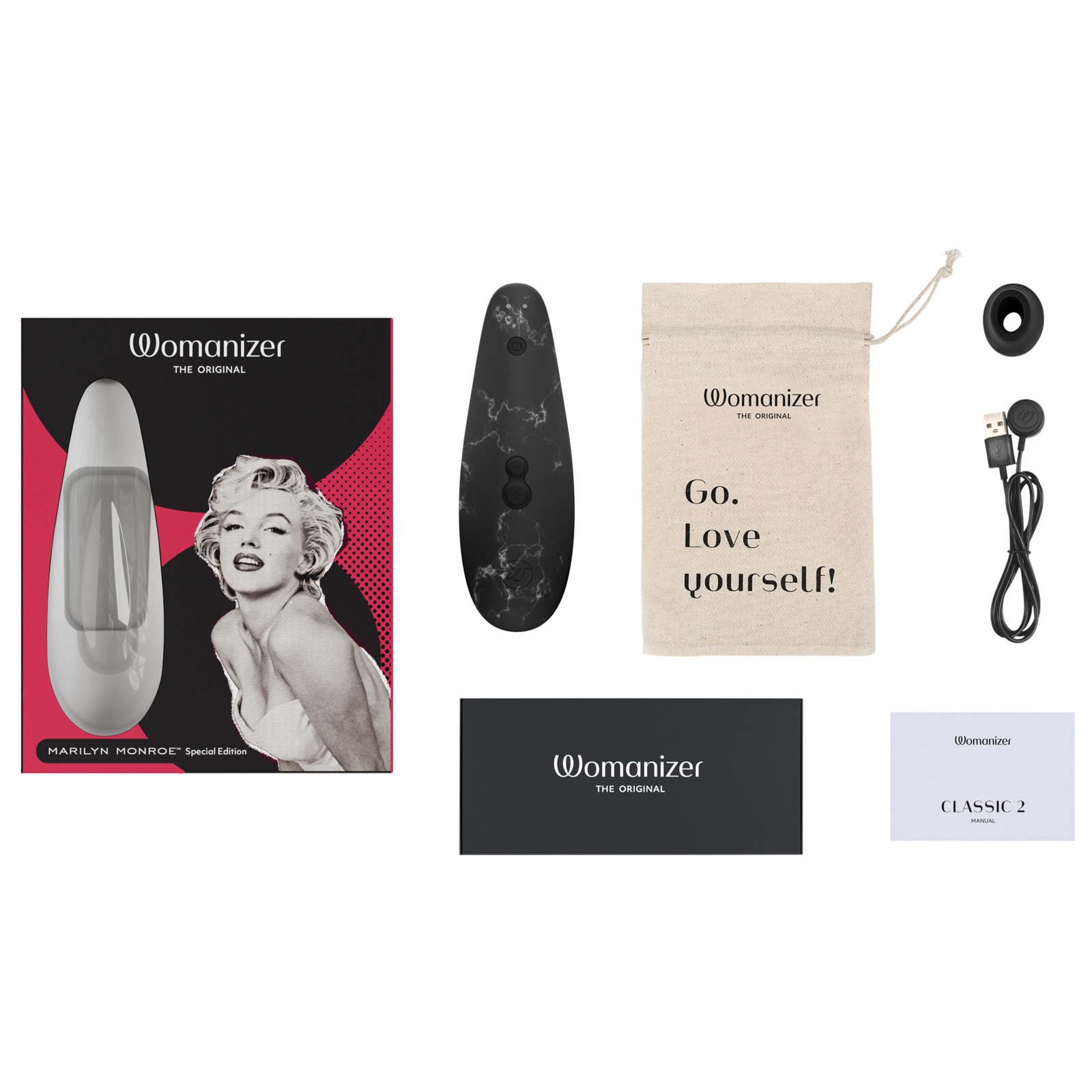 Womanizer Marilyn Monroe Classic 2, черный — фото 6
