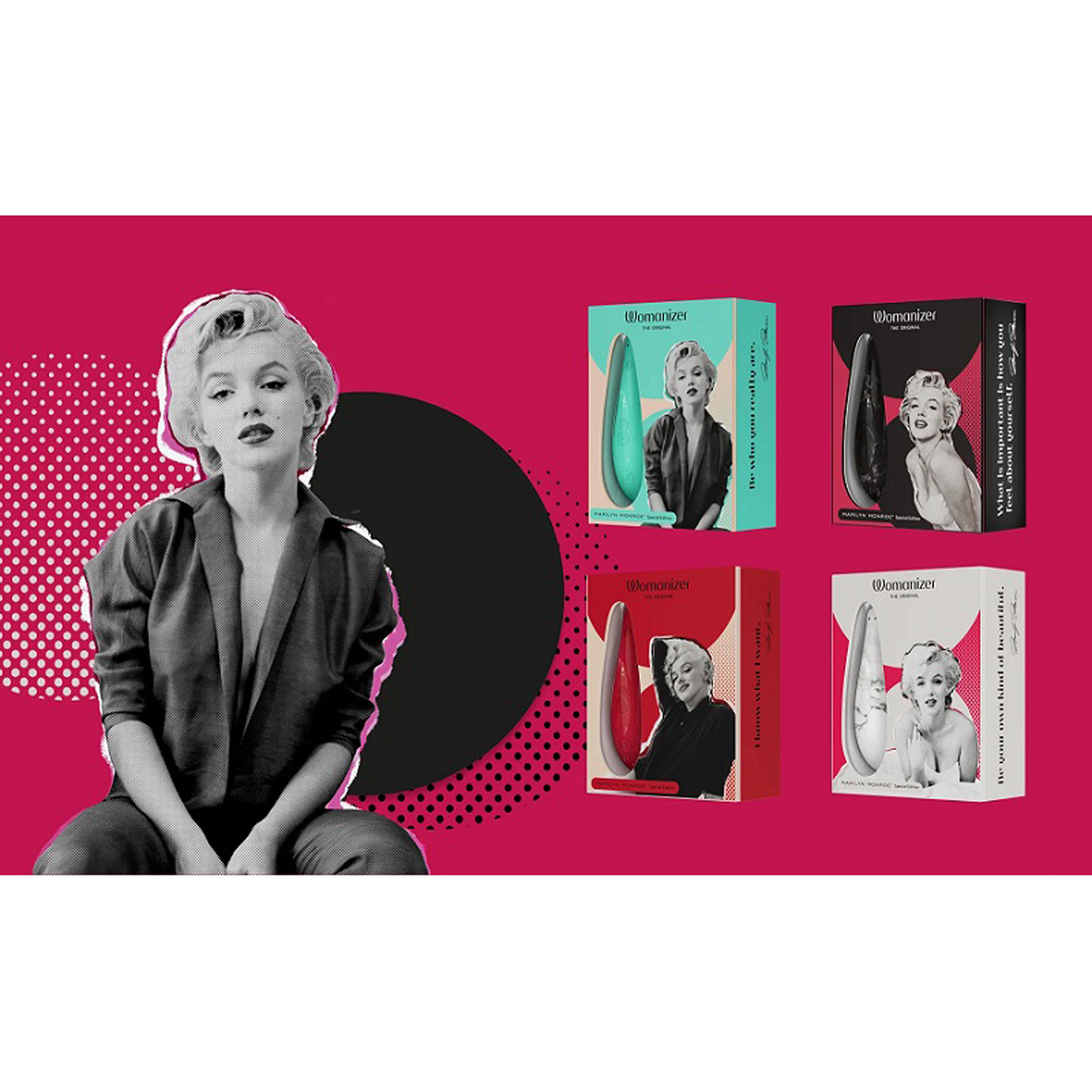 Womanizer Marilyn Monroe Classic 2, мятный — фото 8