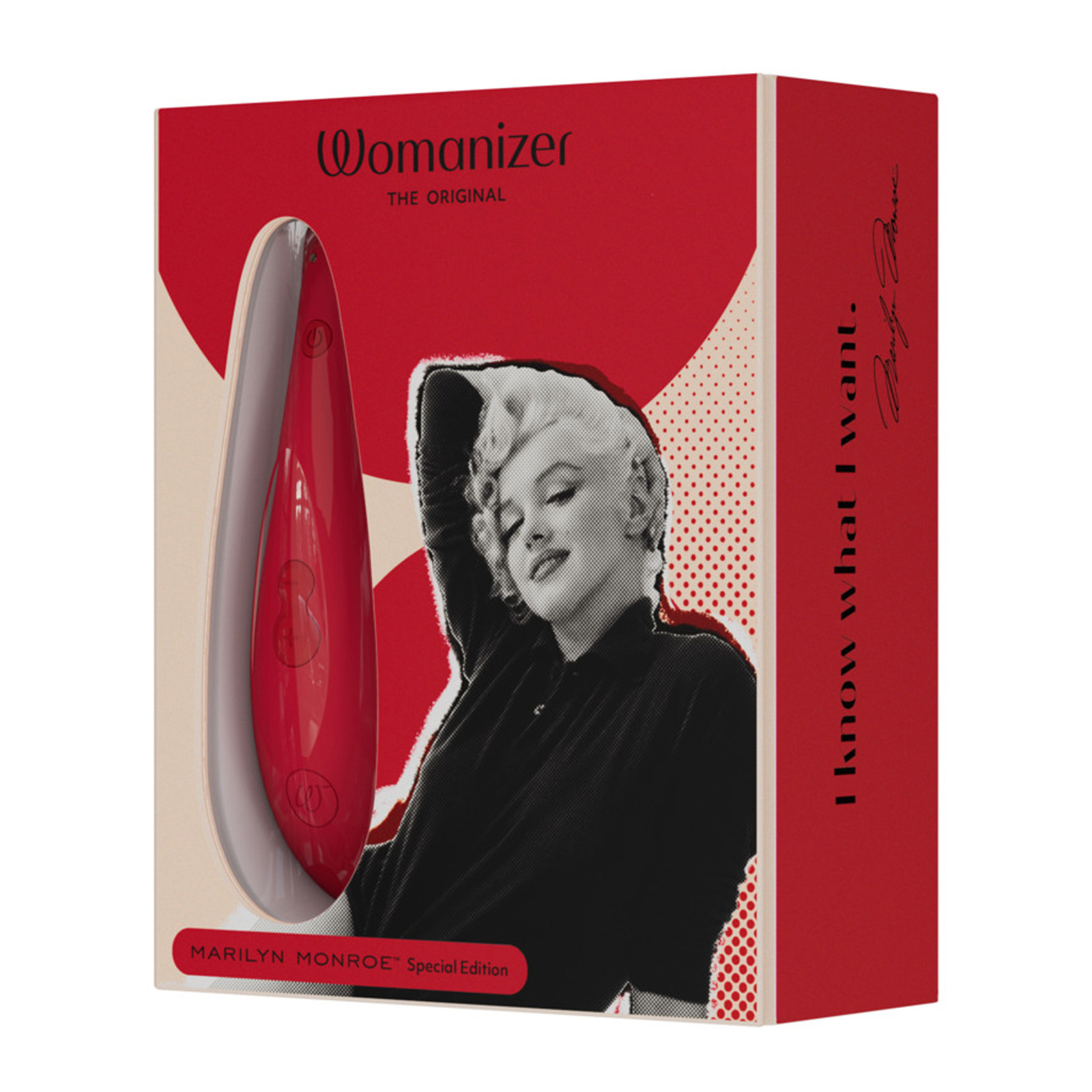 Womanizer Marilyn Monroe Classic 2, красный