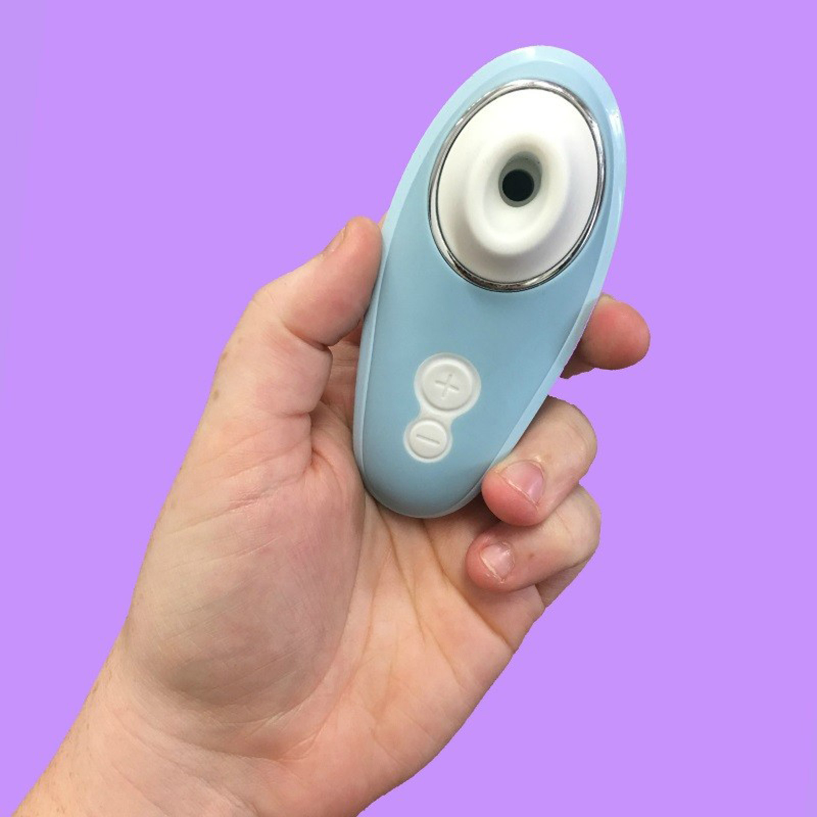 Womanizer Liberty, голубой, Бесконтактный клиторальный стимулятор и другие товары Womanizer с фото