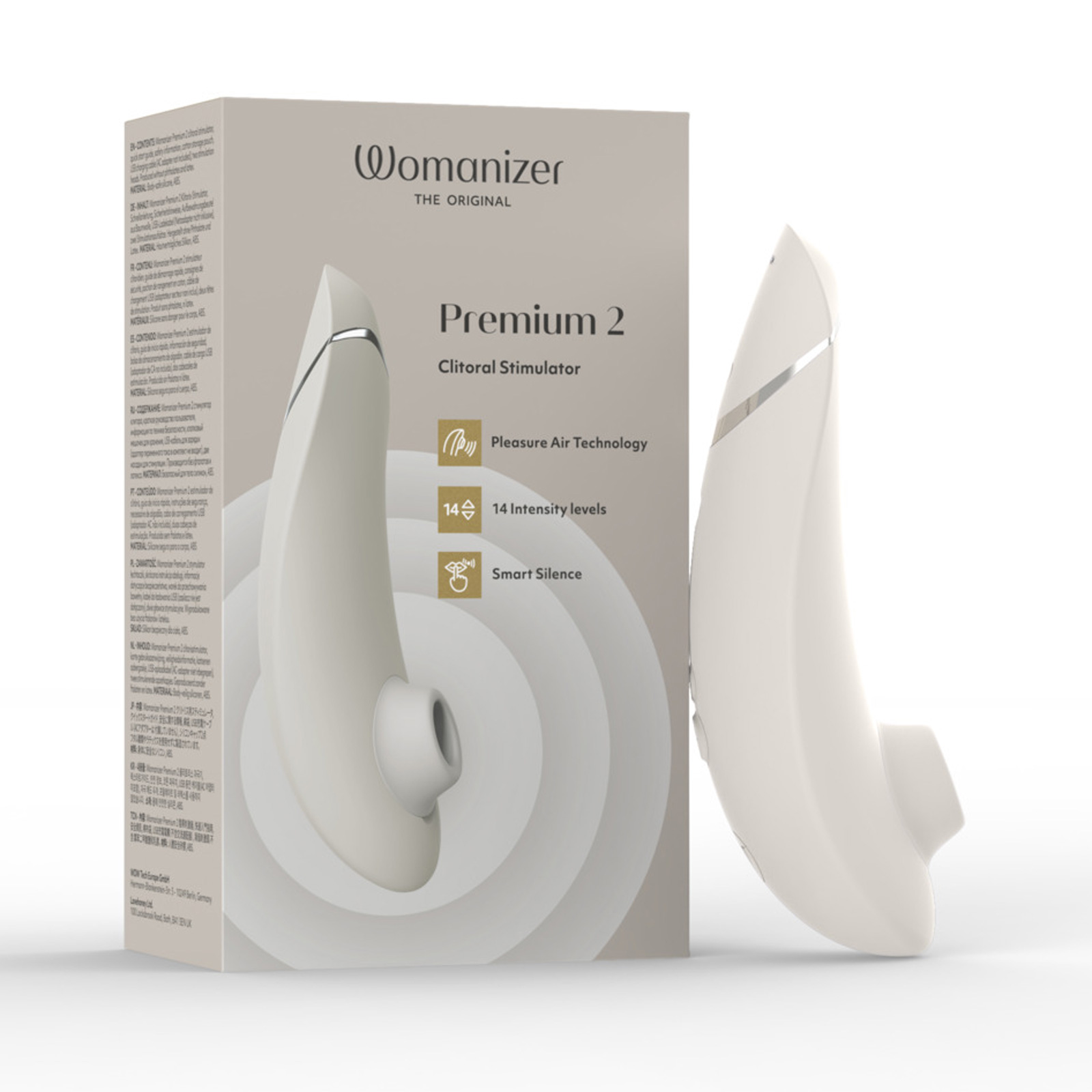 Womanizer Premium 2, серый — фото 1