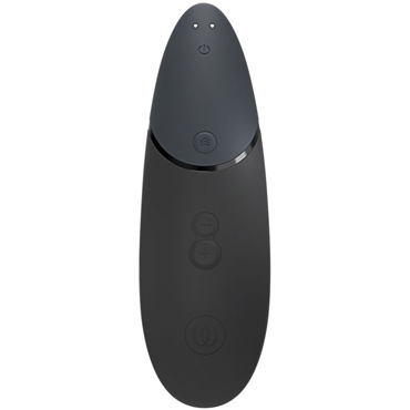 Womanizer Next Black - Бесшумный клиторальный стимулятор - купить в секс шопе