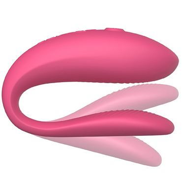 Sync Lite Pink - Вибромассажер для пар - купить в секс шопе