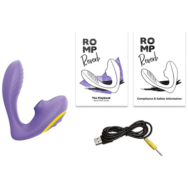 Romp Reverb Lilac - подробные фото в секс шопе Condom-Shop