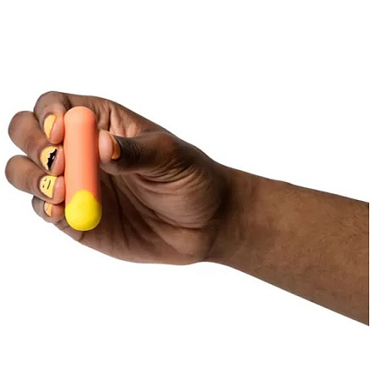 Romp Riot Orange - Гладкая вибропуля - купить в секс шопе