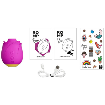 Romp Rose, Клиторальный стимулятор в виде розы и другие товары ROMP с фото