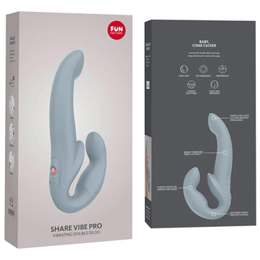 Новинка раздела Секс игрушки - SHAREvibe V2, cool grey