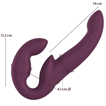 Новинка раздела Секс игрушки - SHAREvibe V2, burgundy