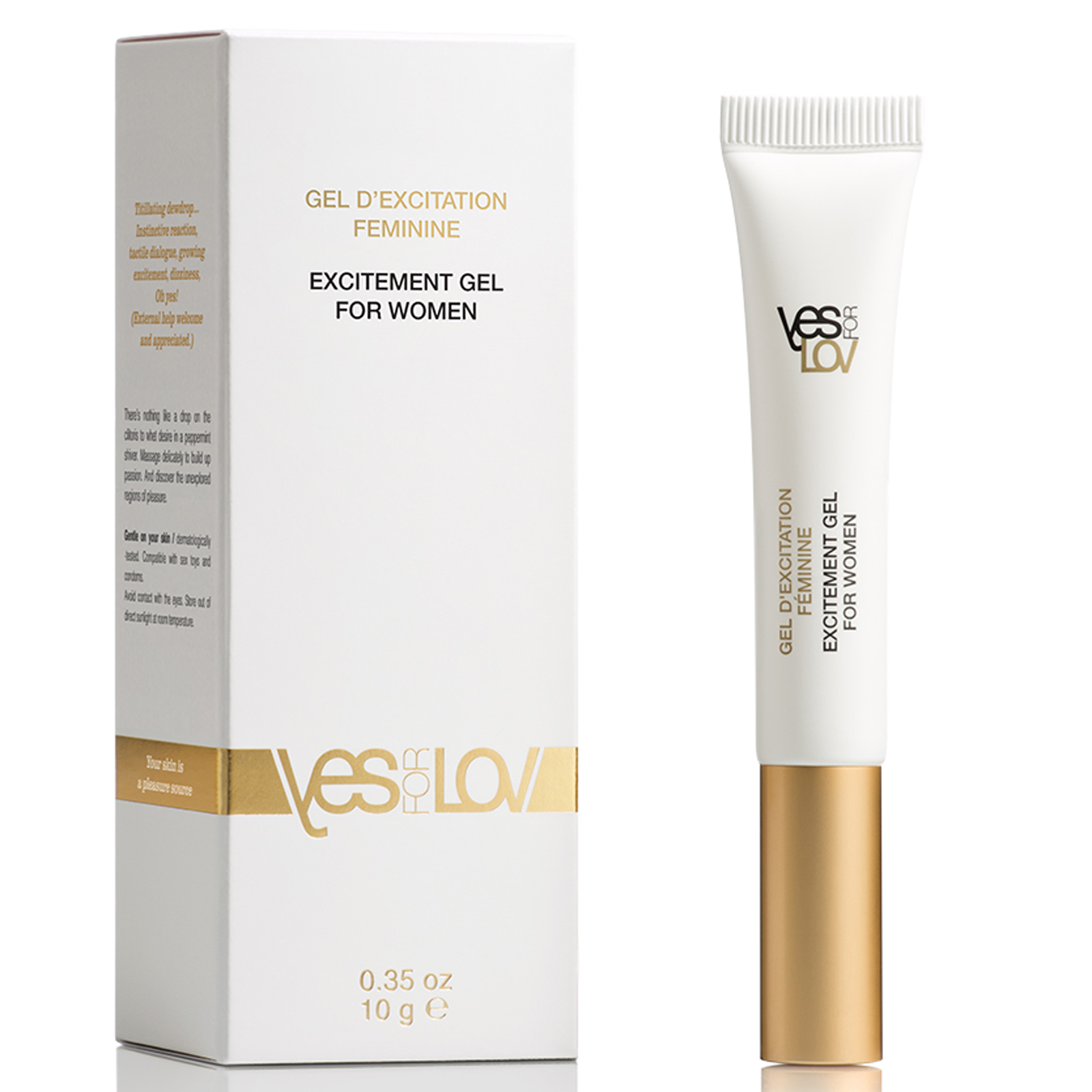 YESforLOV Clitoral Stimulating Gel, 10г, Стимулирующий гель для женщин