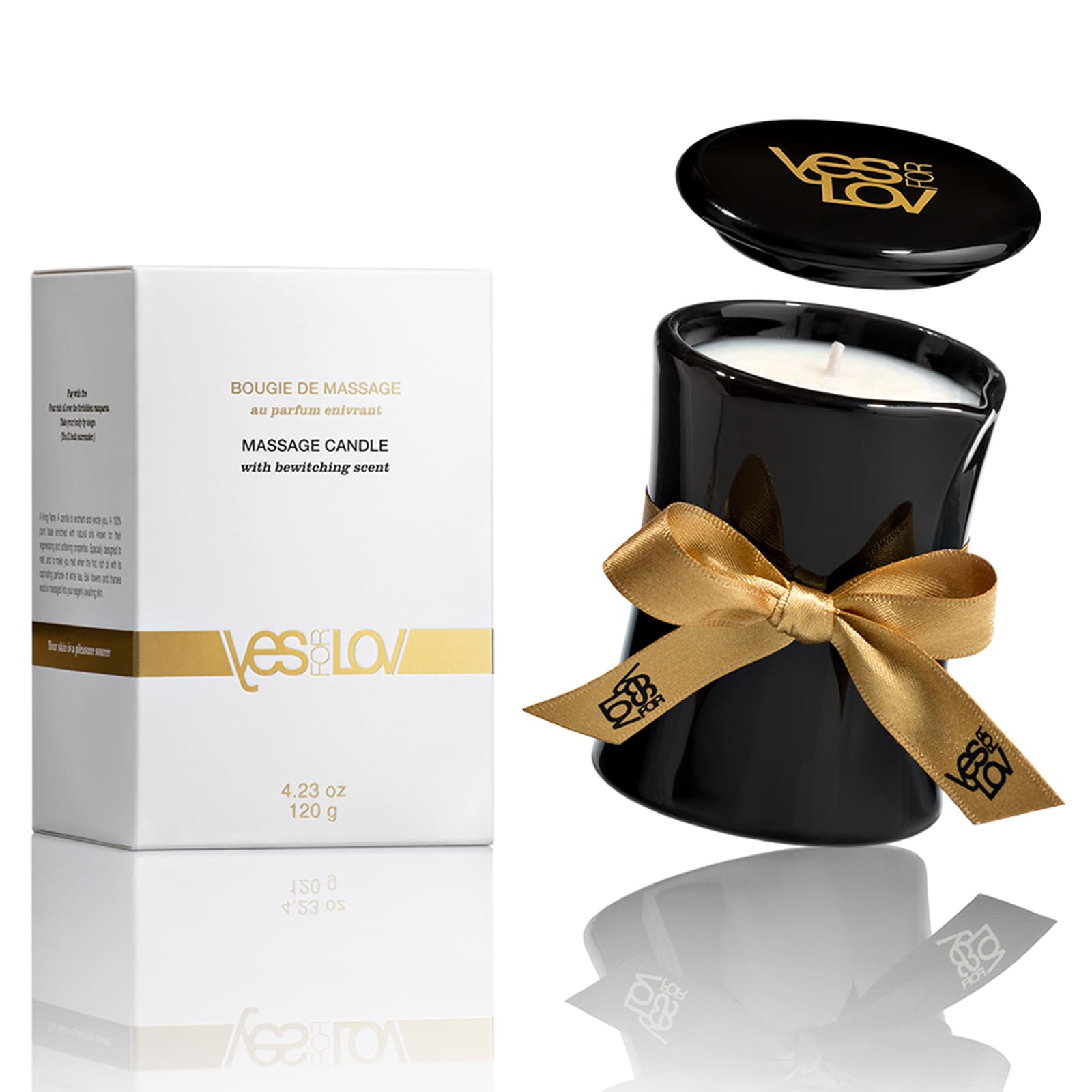 YESforLOV Massage Candle With The Bewitching Scent, 120г