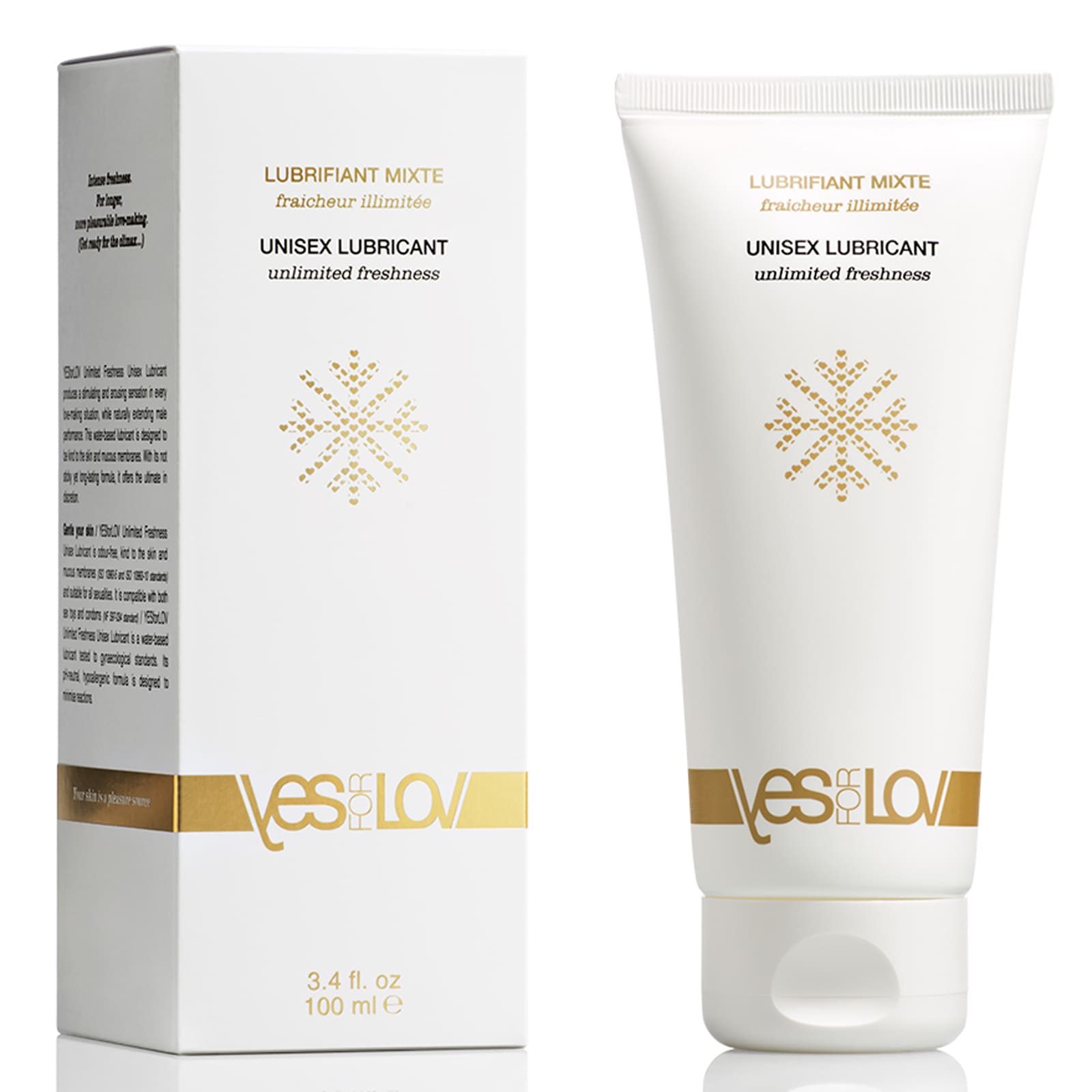 YESforLOV Unisex Unlimited Freshness Lubricant, 100 мл