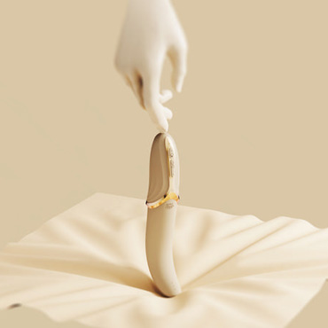 Zalo Вибростимулятор EVE, бежевый - фото 7