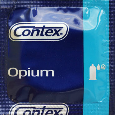 Contex Opium, 12 шт, Презервативы со спермицидной смазкой