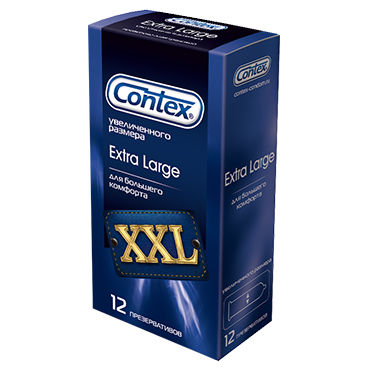 Contex Extra Large, 12 шт, Презервативы увеличенного размера