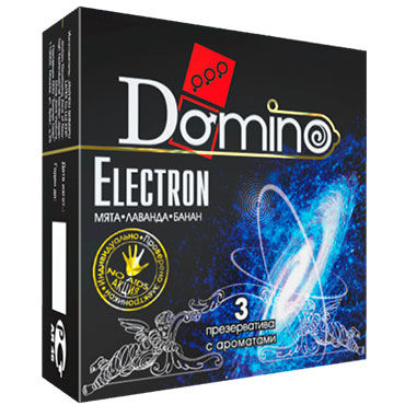 Domino Electron, Презервативы со вкусом мяты, лаванды и банана