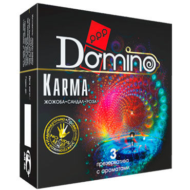 Domino Karma, Презервативы со вкусом жожоба, сандала и розы