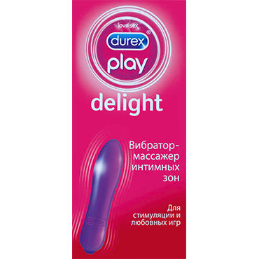 Durex Play Delight - Минивибратор для эрогенных зон - купить в секс шопе