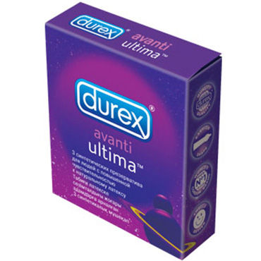 Durex Avanti Ultima, 3 шт - Презервативы полиизопреновые - купить в секс шопе