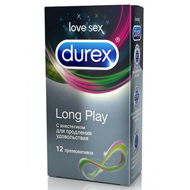 Durex Long Play, 12 шт, Презервативы продлевающие