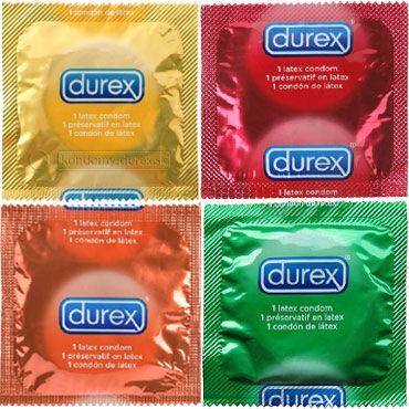 Durex Tropical Flavors, 4 шт, Презервативы ароматизированные