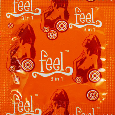 Feel 3 in 1, Презервативы анатомической формы с кольцами и пупырышками