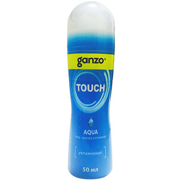 Ganzo Touch Aqua, 50 мл, Нейтральный лубрикант на водной основе