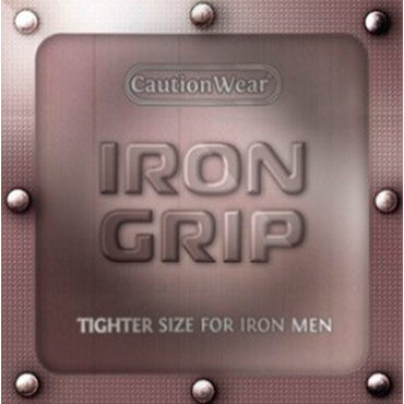 Caution Wear Iron Grip, Презервативы уменьшенного размера