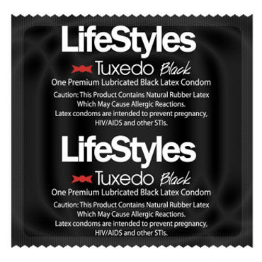 LifeStyles Tuxedo, Презервативы черного цвета