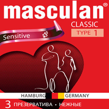 Masculan Classic Sensitive, Презервативы классические