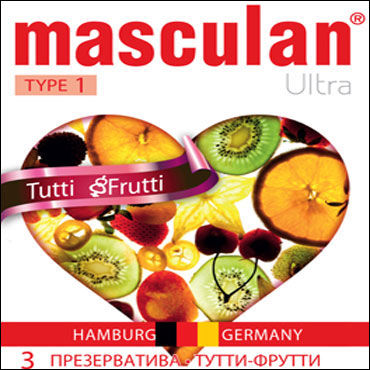 Masculan Ultra Tutty Frutty, Презервативы ароматизированные