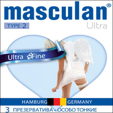 Masculan Ultra Fine, Презервативы ультратонкие с обильной смазкой