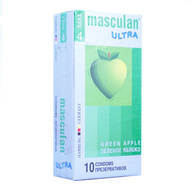 Masculan Ultra Green Apple - фото, отзывы