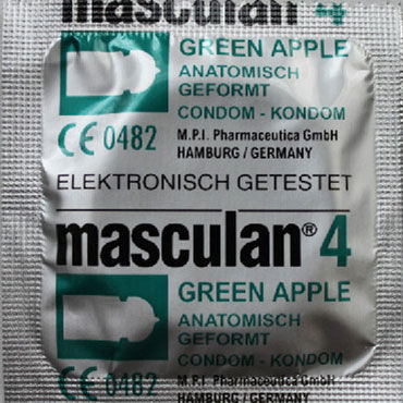 Masculan Ultra Green Apple, Презервативы ароматизированные