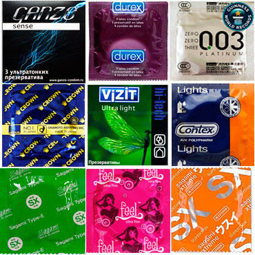 Набор Ультратонкий, 30 ультратонких презервативов