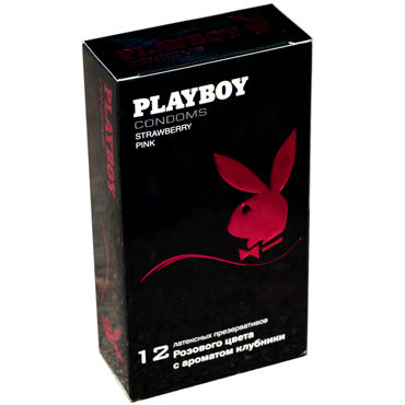 Playboy Strawberry Pink, Презервативы с ароматом клубники