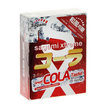 Sagami Xtreme Cola, 3 шт - фото, отзывы