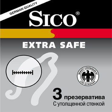Sico Extra Safe, Презервативы с утолщенной стенкой