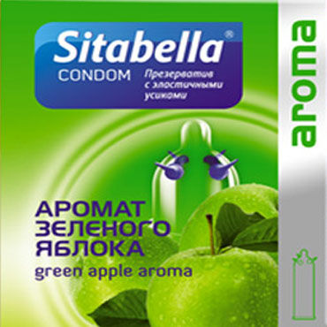Sitabella Яблоко, Презервативы с усиками со вкусом яблока